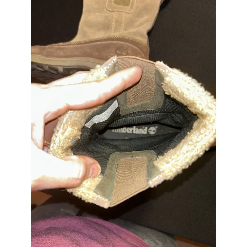 Timberland Canard Resort Womens Winter Snow Boots Suede Leather Water Proof 7.5